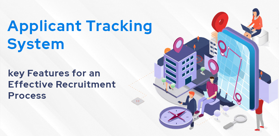 "Illustration highlighting key features of an Applicant Tracking System, showcasing its role in streamlining recruitment processes in the UAE.