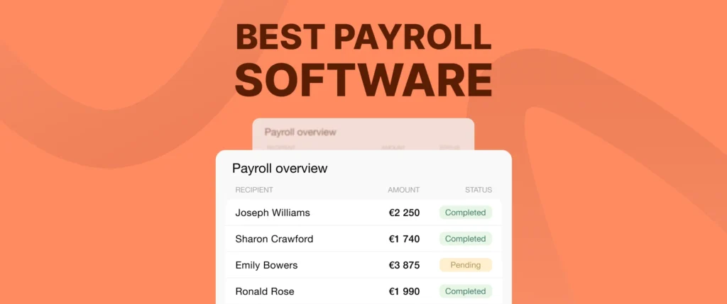 Payroll dashboard showing employee payments, featured in an article on Best Payroll Software in Pakistan